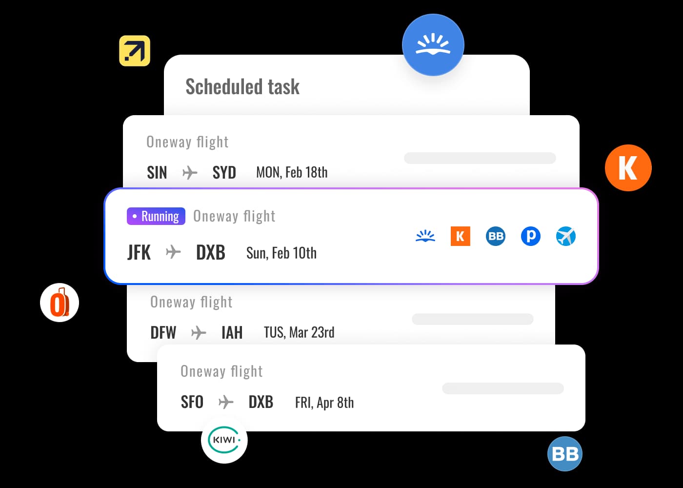 Find and compare best flight fares